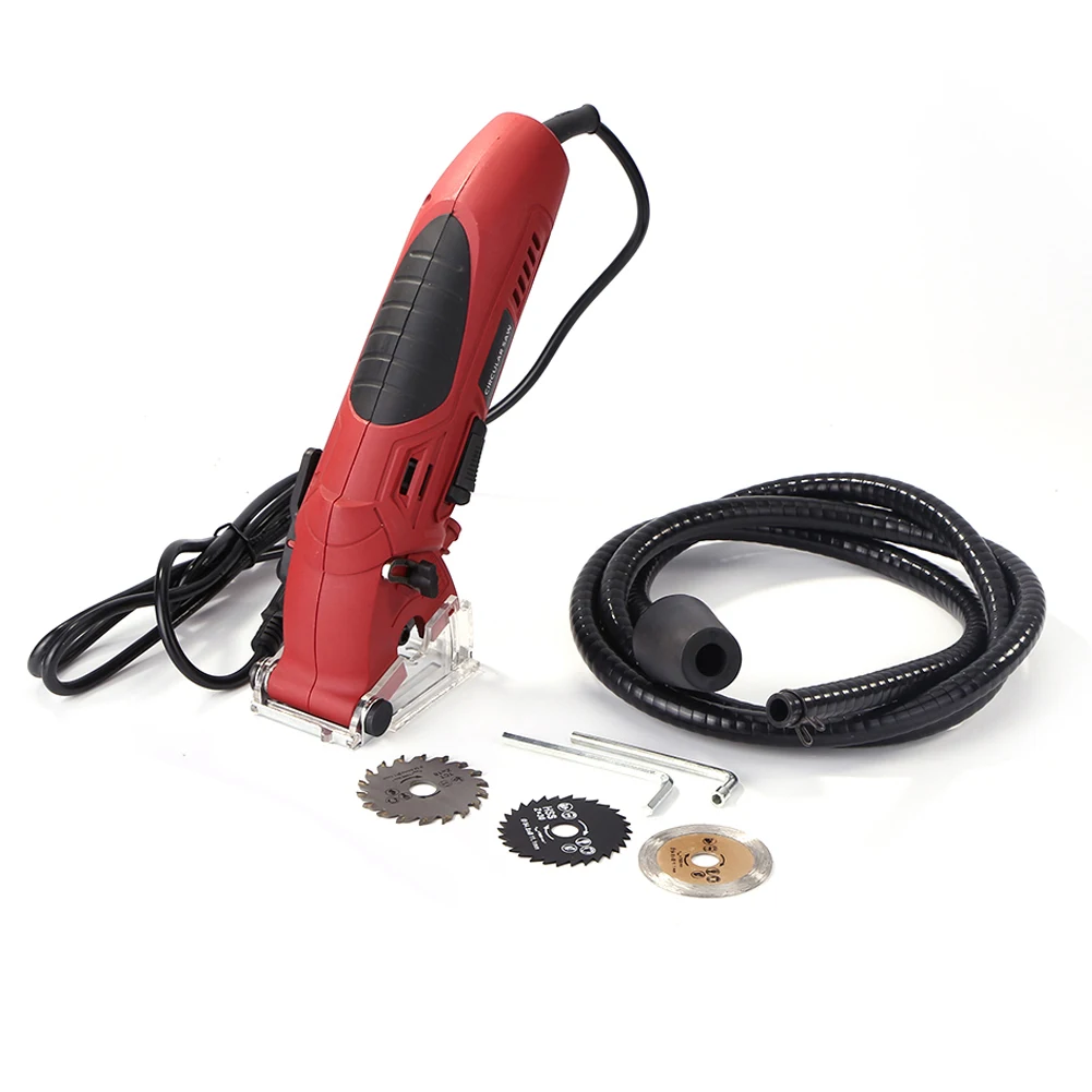 

Electric Mini Saw 400W Mini Saw Hand Tool Wood Saw Metal Saw Parallel Guide Attachment Tool Power Tools for Cutting Wood