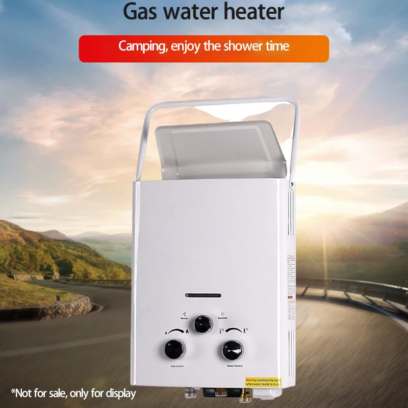 Camping Water Heater RV Gas Water Heater Trailer Outdoor Camping Bath  Instant Water Heater Liquefied Petroleum Gas 6L - AliExpress