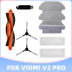 Cepillo Lateral principal de filtro HEPA, paño de mopa, accesorios para Xiaomi Viomi V2 Pro Conga 3290 3490 3690 Proscenic M7, Robot aspirador
