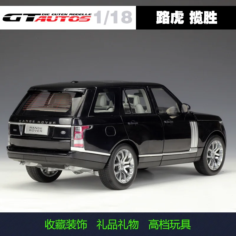 Goede Welly GTA1 18 Land Rover Range Rover SUV Simulatie Legering Model Auto Collectie Gift Decoratie speelgoed