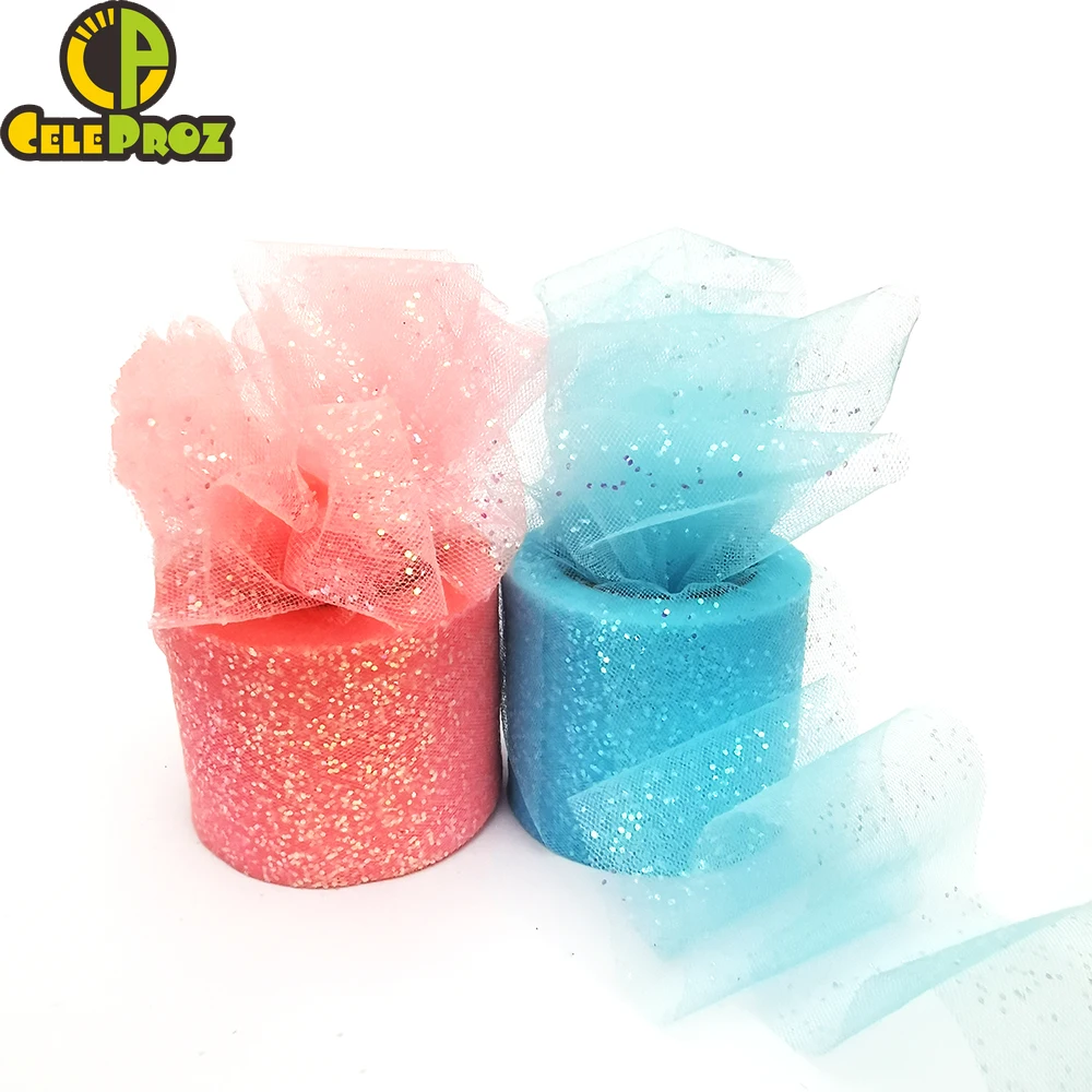 Тюль с блестками 6 см 25 ярдов|decorative decorative|decor diydecoration birthday |