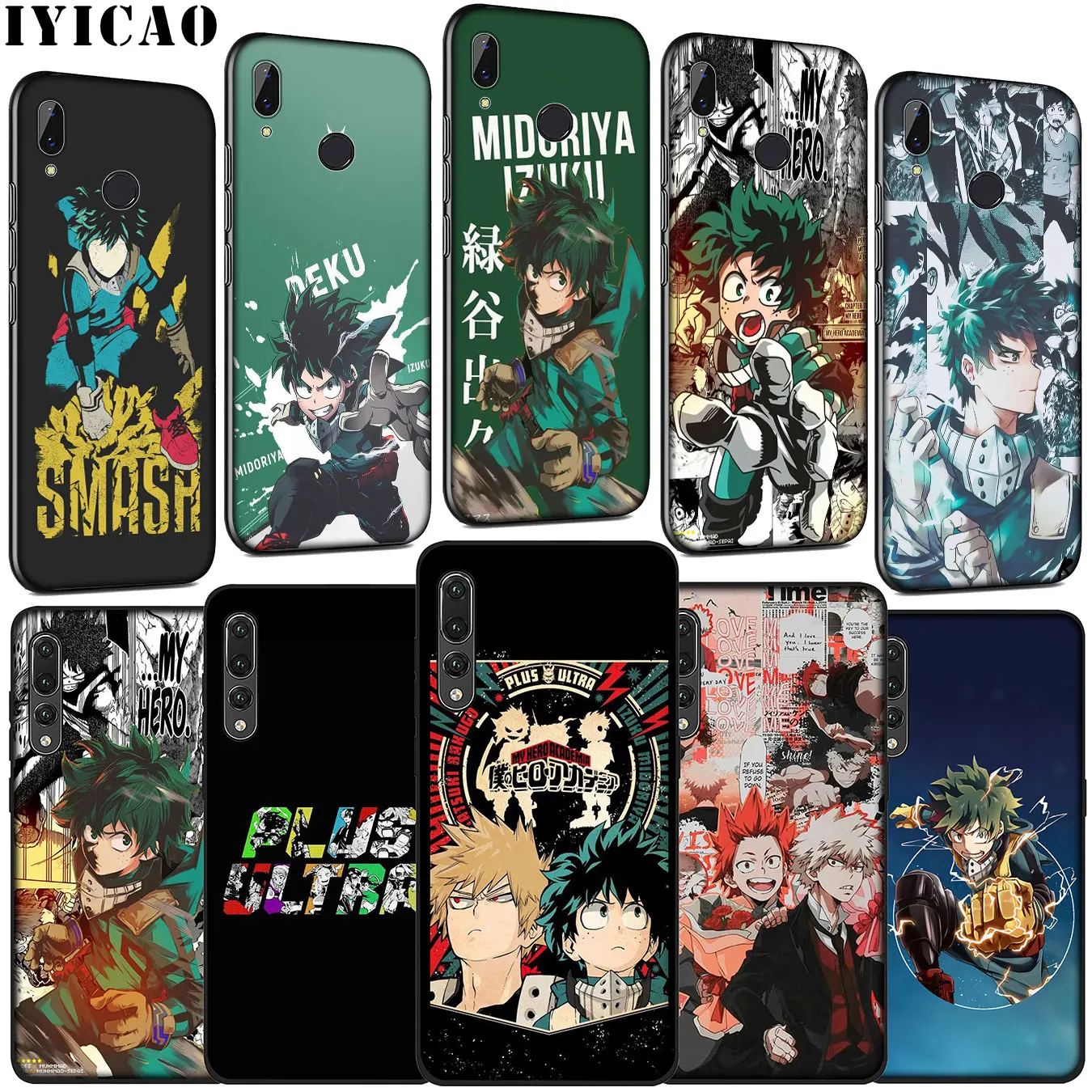 Мягкий силиконовый чехол My Hero Academia Academy для Huawei P30 P20 Pro P10 P9 Lite Mini 2017 2016 P Smart Z Plus 2019 |