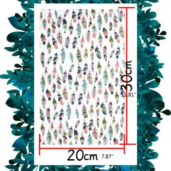 

9 Assorted Color Feather Faux Leather Sheet A4 Size Earrings Bows Jewelry Making T4MD