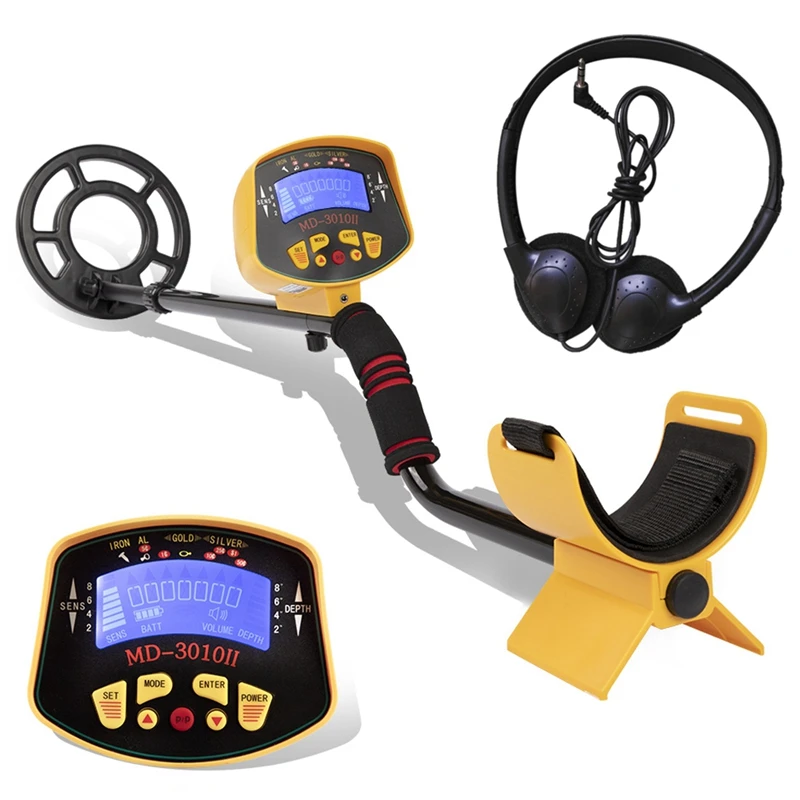 

HLZS-Md-3010Ii Underground Metal Detector Portable High Sensitivity Pinpointing Digger Finder Treasure Hunter