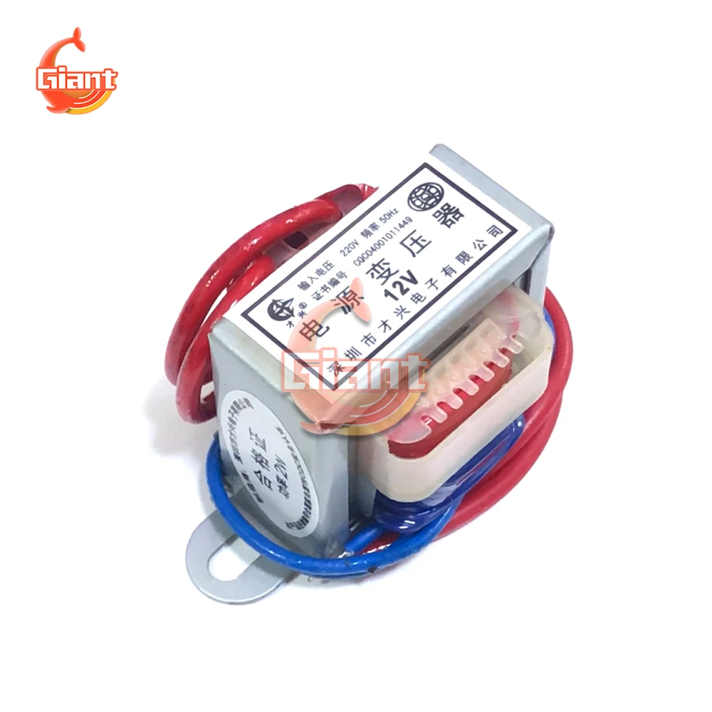 Power Transformer New AC220 To AC24/15/12/9/6V Power Transformer 2W Single Voltage 2-Wire Output AC-AC Step-Down Power