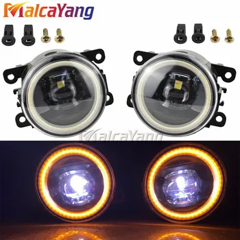 

2/pair Super Bright LED Fog Light with Angel eye For Ford Focus MK2/3 Fusion Fiesta Tourneo Transit 2006-2015 Fog Lamp Assembly