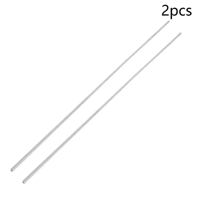 MroMax Top Quality Aluminum Tube 6063 Straight Joint Fitting 3*2/4*2/5*2/5*3/5*4mm Length 300mm 1/2/4pcs Pipe Fitting Facilities 3x2mm 2pcs