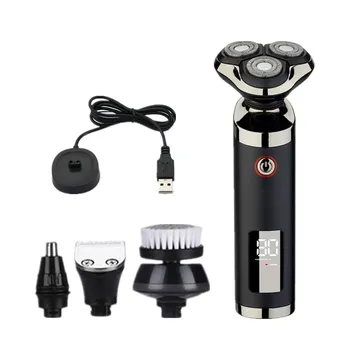 

TFLYSHAVE Men High Quality Electric Shaver Charging Mode Private Facial Full Body Face 4D Waterproof Beard Trimmer Effectively