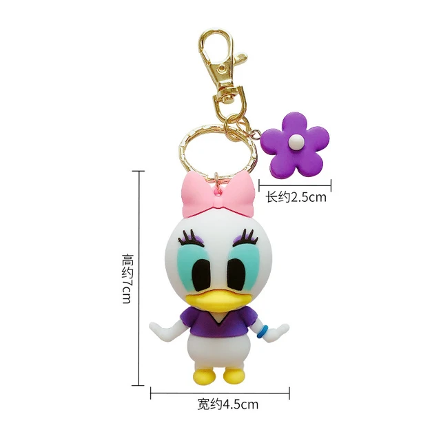 Disney Mickey Maus Cartoon Schlüssel Ring Cute Fashion Einfache Donald Ente  Stich Daisy Nette Keychain Handtasche Anhänger Geschenke für Männer -  AliExpress