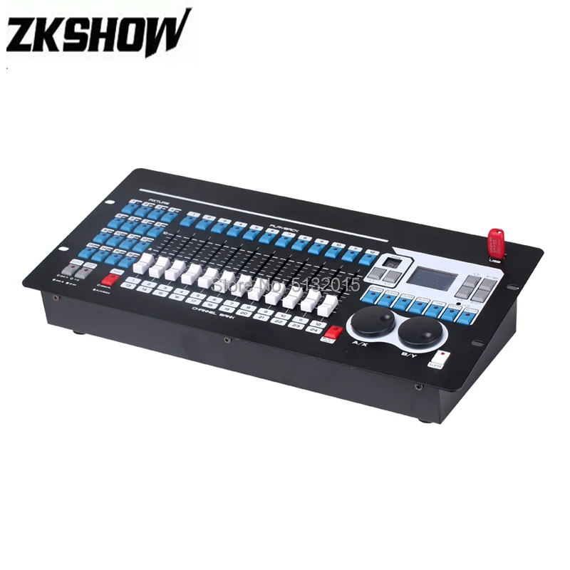 

King Kong 768 DMX Stage Lighting Controller Console for Moving Head Lighting Fixture With Real Time Blackout Dimmer DJ Console