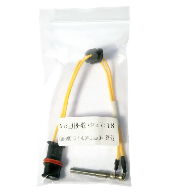Сменный нагреватель свечей накаливания 12/24V Керамика Pin парковочная 3,5-4.0A 63-72 Вт 1 шт