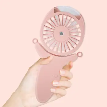 

Mini Portable Handheld Folding Rechargeable Neck Hanging Mist Spray Cooling Fan Mini USB Fan Portable Handheld Ventiladors 2020