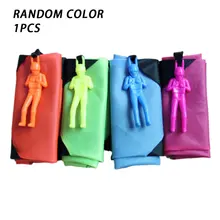 Детский ручной парашют, военные солдатики, парашют, квадратные спортивные игрушки на открытом воздухе, модные переносные бочки