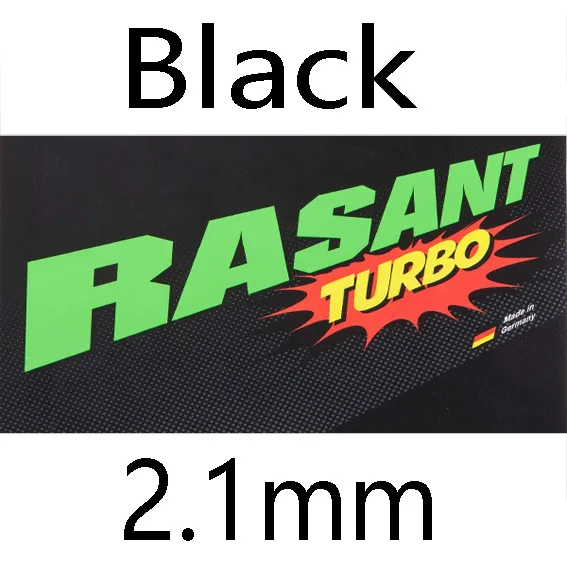 Black 2.1mm Andro RASANT TURBO прыщи для настольного тенниса резиновая губка для пинг-понга Tenis De Mesa - Цвет: Black 2.1mm