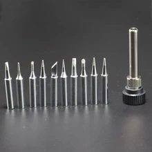 11 шт. 900m-T-I сварочный инструмент бессвинцовый паяльник головка наконечники замена пайки бит сварочный инструмент для DIY Rework