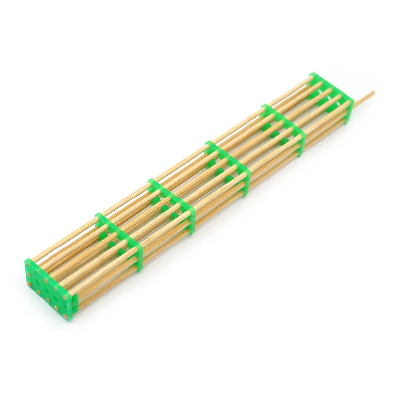 10Pcs Beekeeping Bamboo Longer Queen Bee Cage Isolation Transport Cages Five Lengthened Apiculture Beekeeper Tools