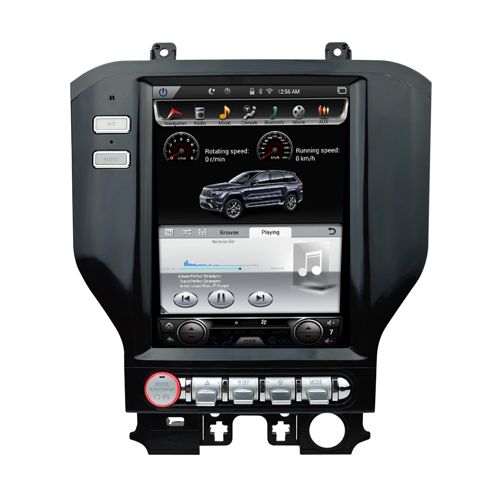 Автомагнитола 32 Гб ПЗУ мультимедийный плеер на Android с вертикальным экраном 10 4