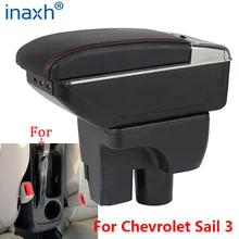 Accoudoir de voiture pour Chevrolet Sail 3, boîte de rangement de pièces de rénovation, accessoire de décoration
