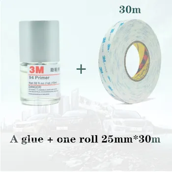 

3M 10ML 94 adhesive Primer Adhesion promoter increase the adhesion Car Wrapping Application Tool car-styling for tape with foam