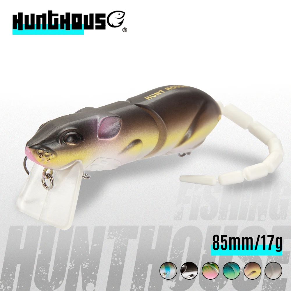 Hunt House Fishing Lure, Jointed Fishing Lure, Hunthouse Crankbait