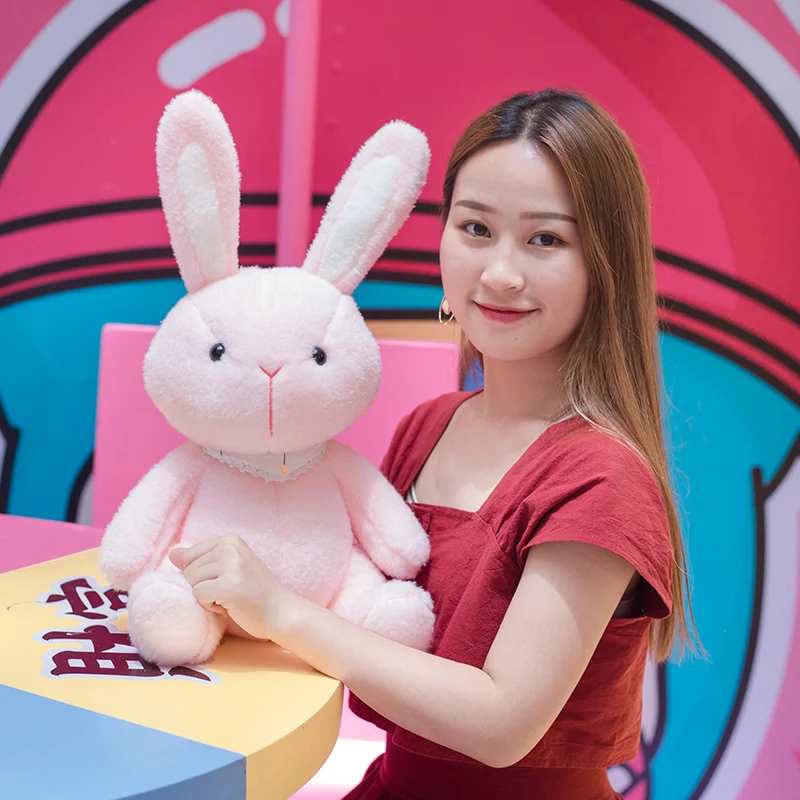 

cute Rabbit Dolls Comfortable soft Plush Bunny Rabbit Toy rabbit Plush Pillow birthday present for Kids Friend Girls