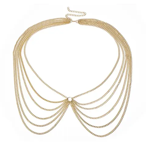 belly Chain belt gold color body chain women statement body Jewelry festival outfit boho waists Beach summer accessories