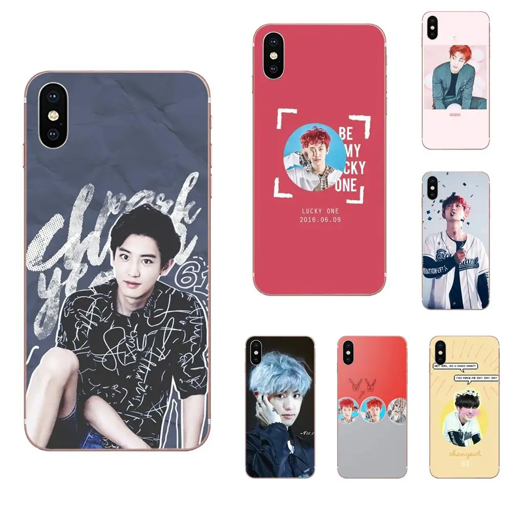 

For Xiaomi Redmi Mi 4 7A 9T K20 CC9 CC9e Note 7 9 Y3 SE Pro Prime Go Play Soft Cases Covers Kpop Park Chanyeol Exo