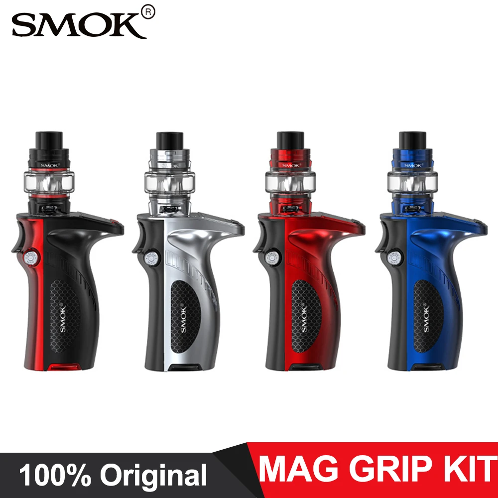 

SMOK Mag Grip Kit 100W VW TC 18650/21700/20700 External Battery Box Vape Mod With 5ml TFV8 Baby V2 Tank 100% Original