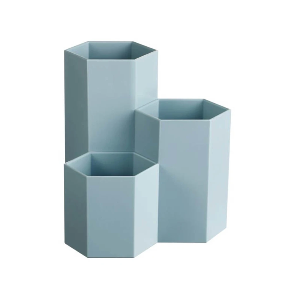 ZZLJ16846 Plastic Makeup Organizer Storage Bucket Box Saving Space Desktop Office Cosmetics Storage Container Sundries Box Home Decor - Цвет: ZZLJ16846