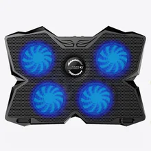 COOLCOLD брендовый кулер для ноутбука с 4 вентиляторами USB 2,0, подставка для ноутбука, охлаждающая подставка для ноутбука, радиатор с подставкой для ноутбука