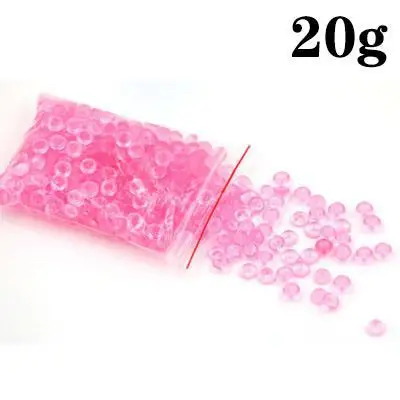 20g Pink Красочные Бусины шары амулеты для поставки слаймов добавка для аквариума клейкие аксессуары шпатлевка DIY слизи наполнитель игрушки для детей - Цвет: 20g Pink