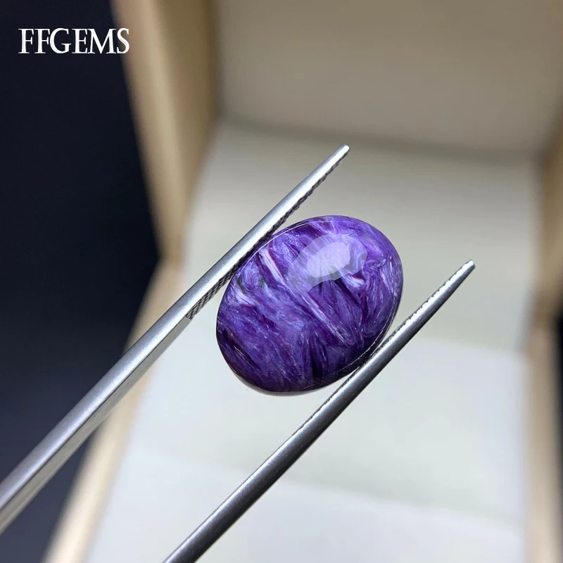 Natural Charoite Loose Gemstone Fine Jewelry Diy Silver or Gold Mounting for Women Engagement Wedding Gift Natural Charoite Loose Gemstone Fine Jewelry Diy Silver or Gold Mounting for Women Engagement Wedding Gift