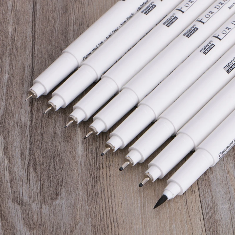 

Drawing Pen Fine Liner Pin Line Tubular Needle Point Black Ink Sketching Gifts