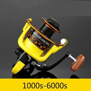 

1000s-6000s Spinning Reels Carretilha De Pesca Saltwater Wedkarstwo Vessel 5.2:1 Distant Wheels Rock Fishing Line Coil Pesca