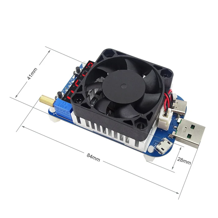QC2.0 QC3.0 Электронный USB нагрузочный резистор триггер разряда Тест батареи регулируемое напряжение тока PUO88