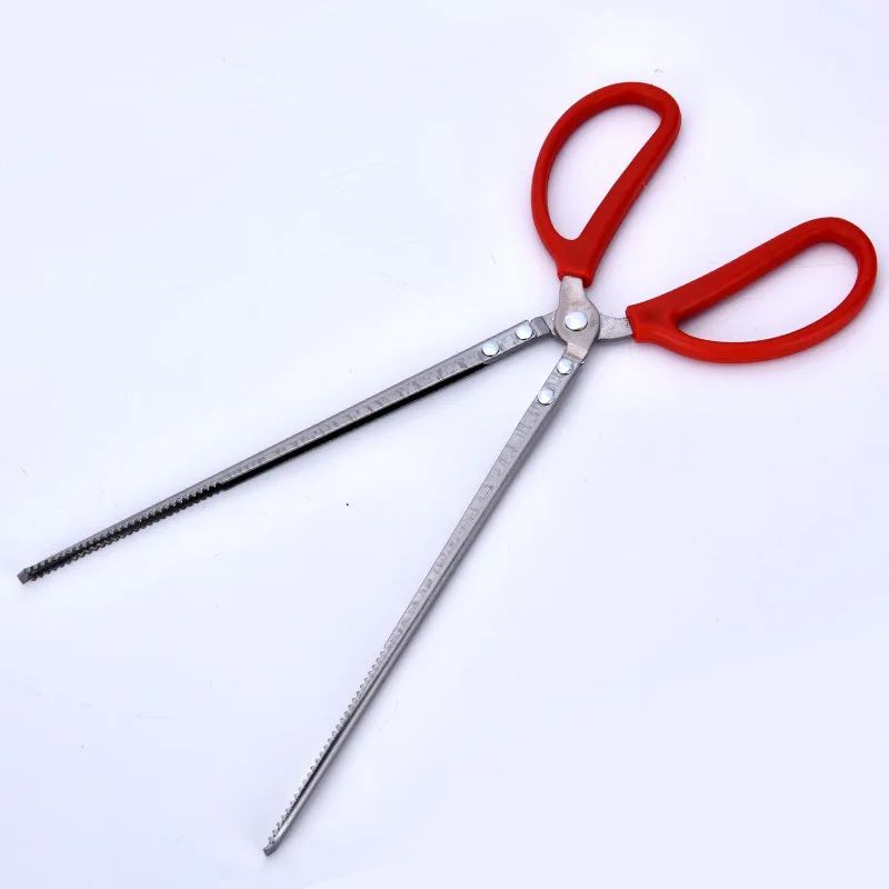 

Lengthen Crab Clip Eel Clamp Fish Grip Loach Clip Eel Clip Sanitation Trash Folder Hawkbill Anti-slip
