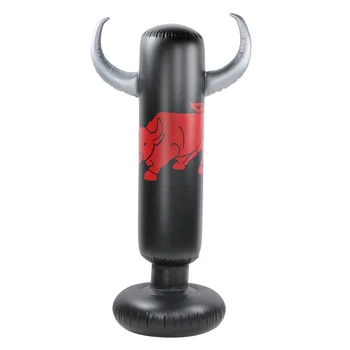 

1.6M New Inflatable Stress Punching Tower Bag Boxing Standing Water Base Training Pressure Relief Bounce Back Sandbag With Pump