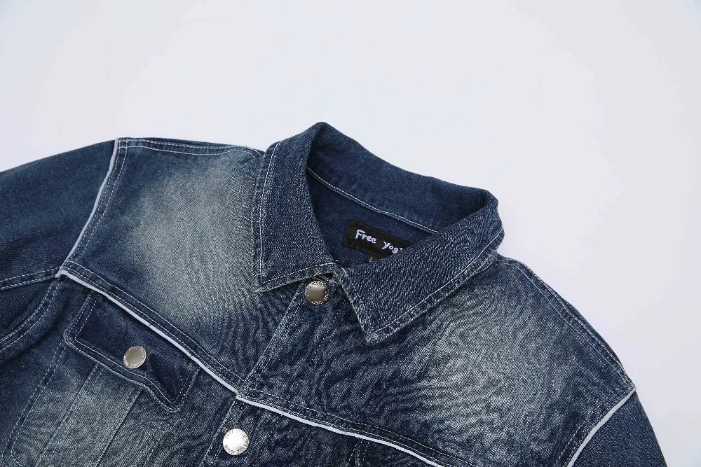 FREE YOGIN Motorcycle jeans Jacket a1