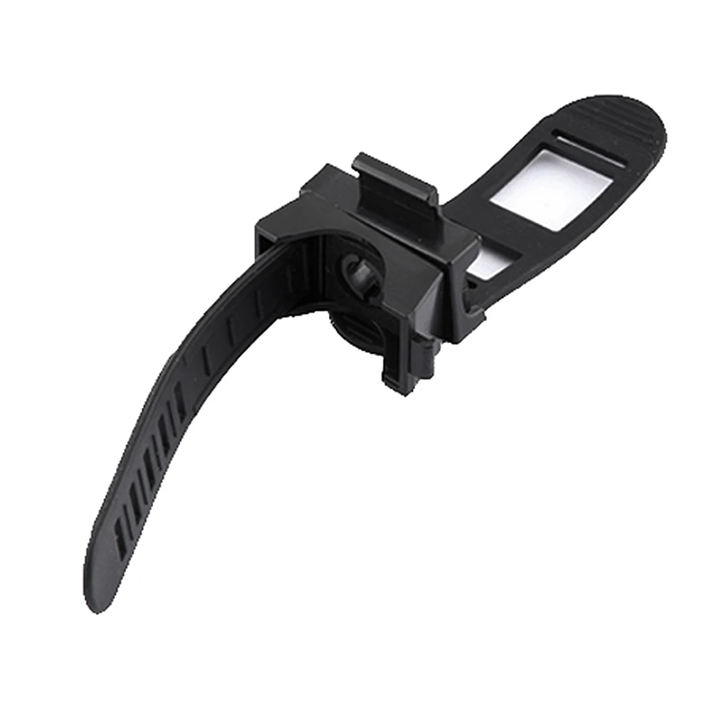 Flash Deal Portable Bicycle Clip Electric Motorcycle Bicycle Light Clip Flashlight Bracket Silicone Outdoor Practical Black Movement 3