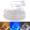LED Strip Light 220V Flexible LED Tape SMD2835 120 LED Waterproof LED Ribbon with EU Switch Plug for Home Decoration ► Photo 3/6