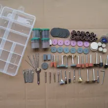 161 шт. набор инструментов для полировки мини сверло DREMEL вращающиеся инструменты DIY Инструменты пластиковые коробки