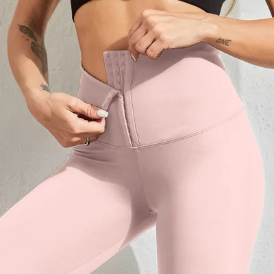 yoga pants JIANWEILI Sexy seamless Push up leggings anti cellulite Woman High waist fitness leggings Body sculpting shape pants pink leggings Leggings