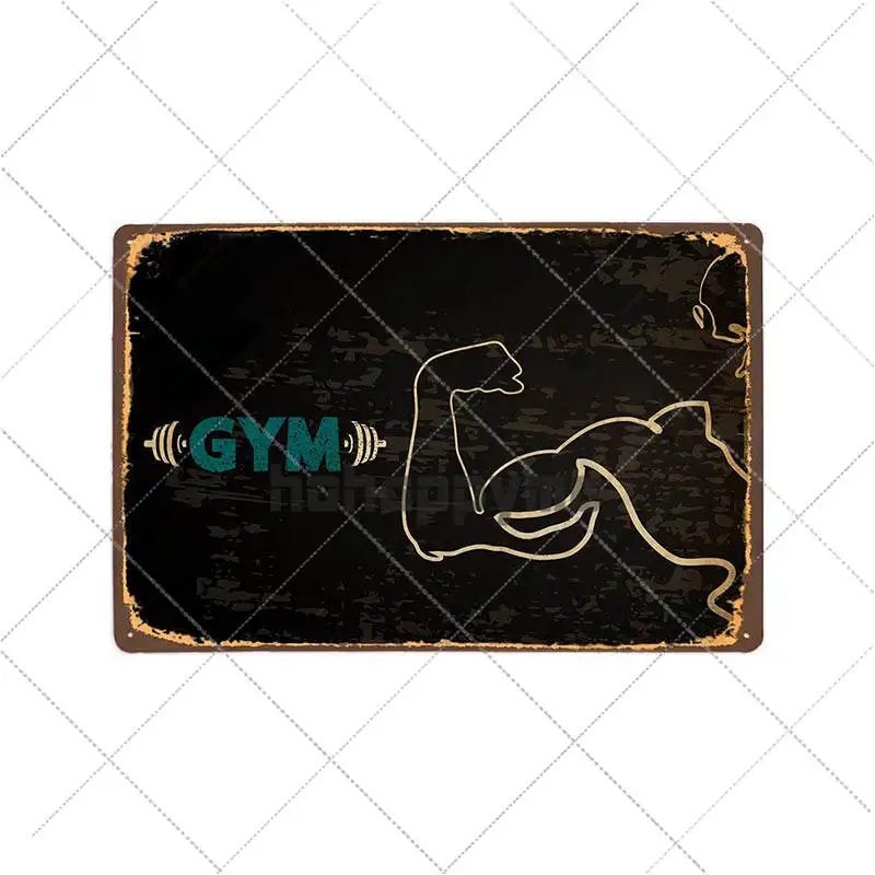 Plaque Rétro En Métal Pour Bar, Club De Musique, Décoration