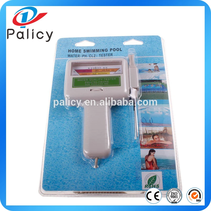 

Portable pH CL2 Chlorine Level Meter Swimming Pool Spa Water Quality Tester Monitor