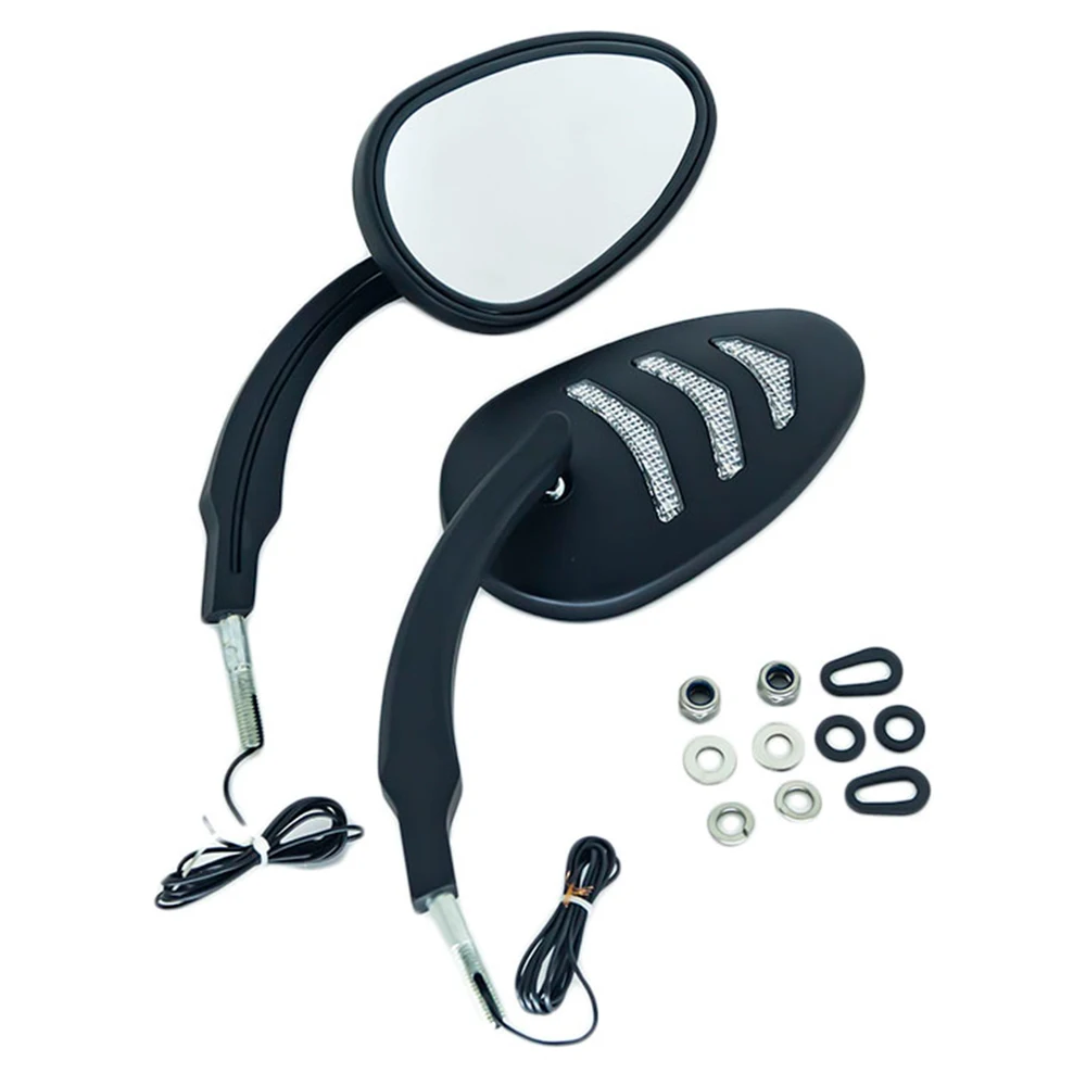 18-244 HARDDRIVE MIRRORS CHROME ARROW HEAD CHROME 820-56012 Western Power Sports