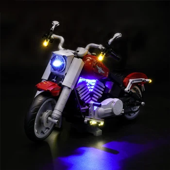 

LED Light Kit For 10269 Creator Expert Harley Davidson Fat Boy Lighting Set (NOT Include The Model)