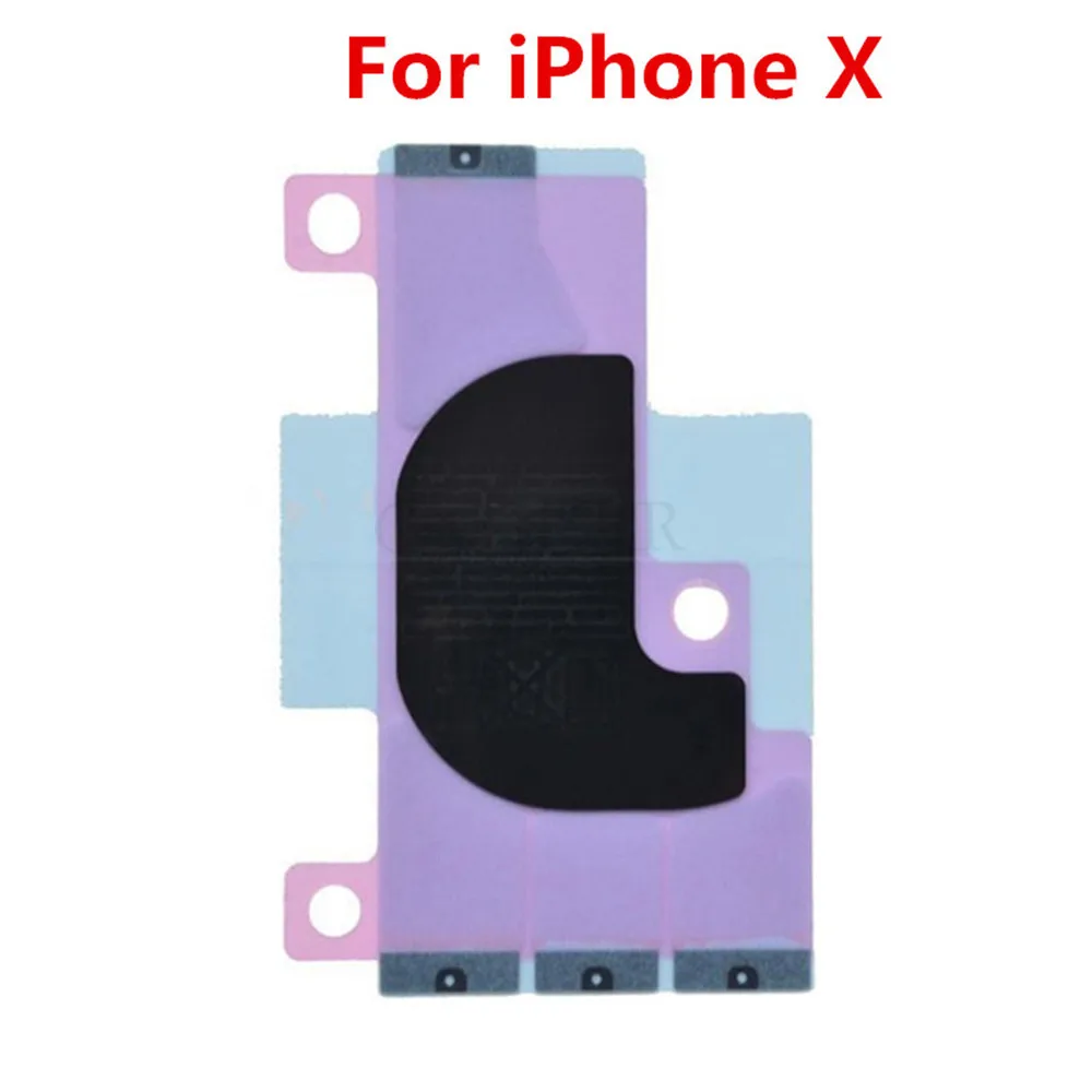 50 шт. батарея клейкая наклейка для iPhone 6 6S Plus 7 7Plus 8 X XS 3M двойная лента Потяните путешествие клей запасные части
