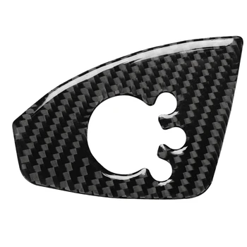 

for TT 2008-2014 Car Interior Accessories Carbon Fiber Sticker Passenger Car Door Button Sticker a Type Right Drive