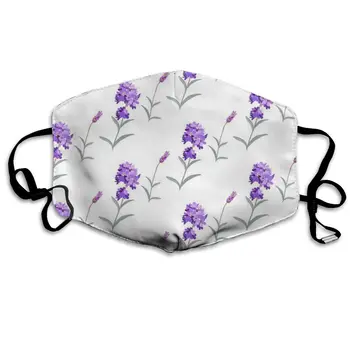 

Beautiful Lavender print Dustproof and windproof mask, washable and reusable, suitable for outdoor sports