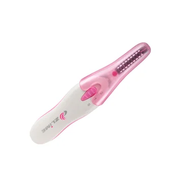 

Eyelash Curler Electric Clip Hot Eye Hair Heating Volume Hot Brush Long-lasting without Battery (Pink)